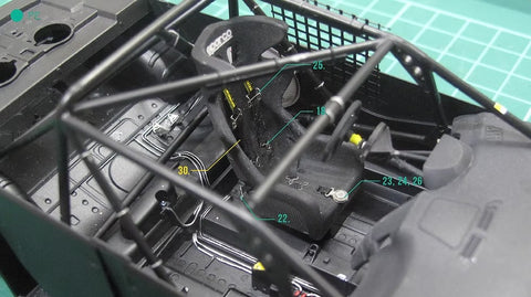 ズームオン Z012 1/24 シボレー・クルーズ WTCC 2015 (#4 T.Coronel)