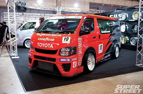 ズームオン Z040 1/24 トヨタ ハイエース CRS 弐号機 パーツセット(アオシマ用)