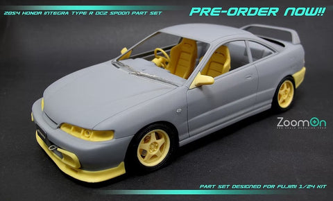 ズームオン Z054 1/24 ホンダ インテグラ DC2 スプーン パーツセット
