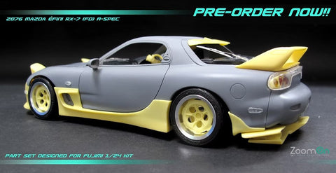 ズームオン Z076 1/24 マツダアンフィニ RX-7 (FD) A-Spec パーツセット