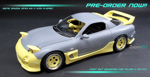 ズームオン Z076 1/24 マツダアンフィニ RX-7 (FD) A-Spec パーツセット