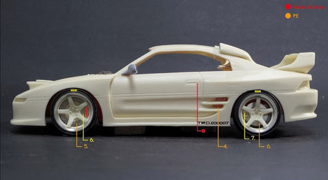 ズームオン Z115 1/24 トヨタ MR2 (sw20) TRD2000GT パーツセット