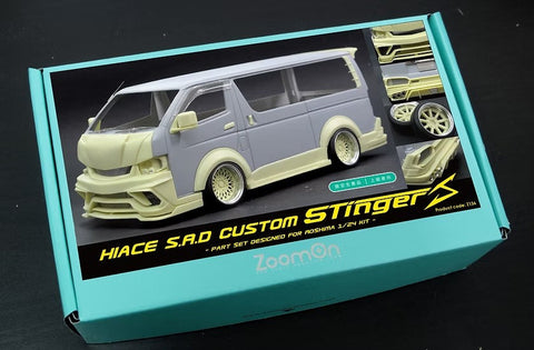 ズームオン Z136 1/24 ハイエース S.A.D カスタムスティンガー J パーツセット