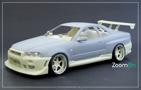ズームオン Z140 1/24 ニッサン スカイライン GT-R R34 F&F 2
