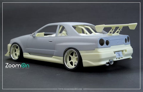 ズームオン Z140 1/24 ニッサン スカイライン GT-R R34 F&F 2