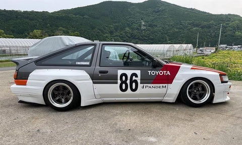 ズームオン Z143 1/24 Pandem AE86 レビン TRD N2 パーツセット