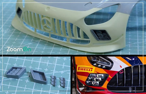 ズームオン Z153 1/24 メルセデス AMG GT3 EVO (フォグライト ver.)（タミヤ用）