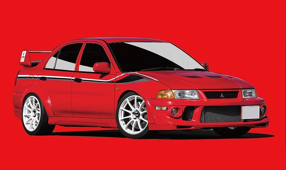 ズームオン Z158 1/24 三菱 ランサーエボリューションVI トミー