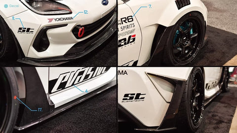 ズームオン Z164 1/24 アーティザンスピリッツ GR86・BRZ ワイドボディパーツセット