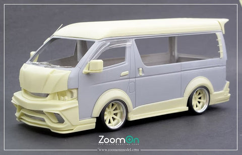 ズームオン Z171 1/24 ハイエース S.A.D カスタム スティンガー J  ハイルーフver. パーツセット
