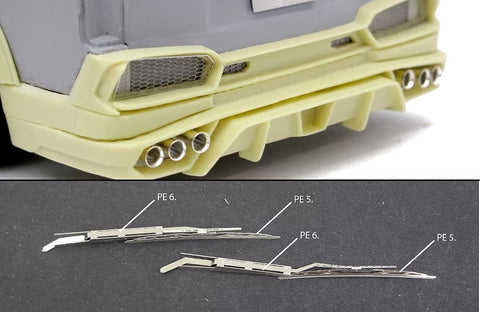 ズームオン Z171 1/24 ハイエース S.A.D カスタム スティンガー J  ハイルーフver. パーツセット