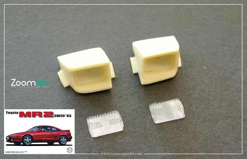 ZoomOn Z211 1/24 トヨタ MR2 SW20 リトラクタブルヘッドライト