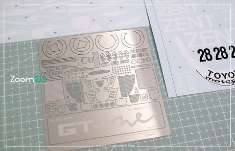 ズームオン Z220 1/24 トヨタ GT-ONE (TS020) ル・マン ‘98 パーツセット(タミヤ用)