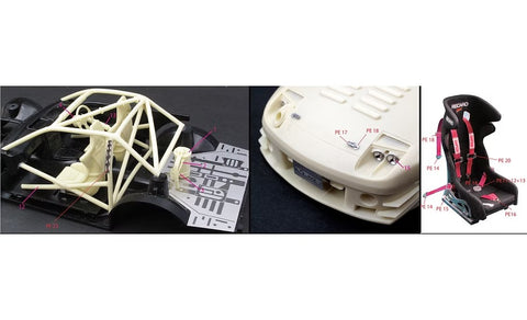 ZoomOn Z224 1/24 RE雨宮 マツダ RX-7 (FC3S) パーツセット(アオシマ用)