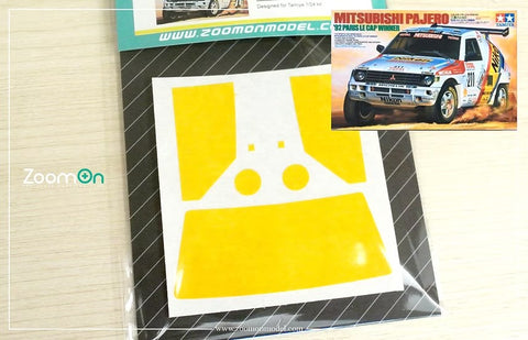 ズームオン ZD260 1/24 三菱 パジェロ 1992 Paris Le Cup Winner