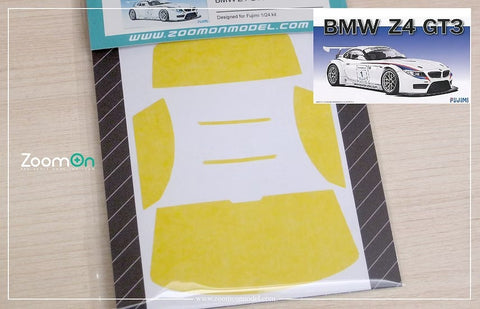 ズームオン ZD275 1/24 ウィンドウペインティングマスク - BMW Z4 GT3(フジミ用)