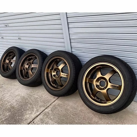 ズームオン ZR116-14 1/24 14インチ レイズ ボルクレーシング TE37 Cup リムセット