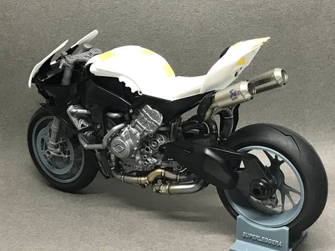 Zワークショップ Z01-003 1/12 V4R/S フルレーシングエキゾーストキット