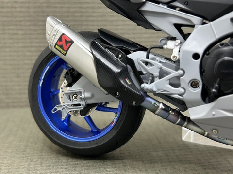 Zワークショップ Z04-004 1/12 エボリューション ライン エキゾーストシステム(チタニウム) (タミヤ 1/12 R1M (14133)用)