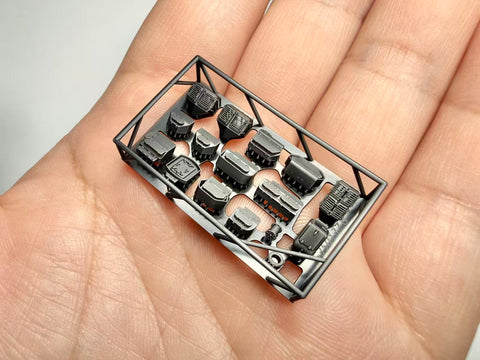 MUYIモデル G350137 1/350 ドイツ海軍シャルンホルスト トランペッター用デッキベント 05361