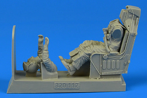 エアロボーナス 320112 1/32 A-4 スカイホーク パイロットw/射出座席 (トランぺッター/ ハセガワ用)