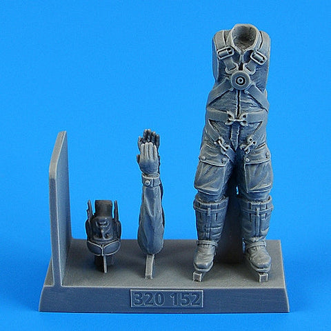 エアロボーナス 320152 1/32 ドイツ空軍 WWII パイロットパラシュート付