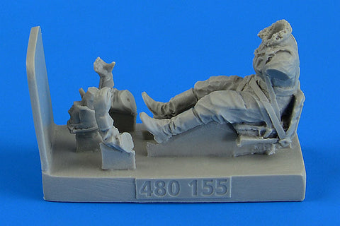 エアロボーナス 480155 1/48 ソビエト空軍 女性Po-2銃手w/ シート (ICM用)