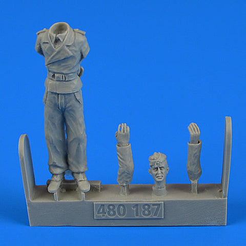 エアロボーナス 480187 1/48 WWII ドイツ軍戦車兵D