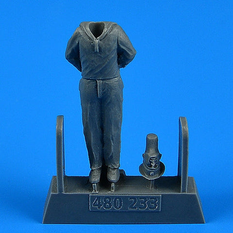 エアロボーナス 480233 1/48 ドイツ海軍 WWII セレモニー - ドイツ潜水艦 U-Boat Type VIIC 乗組員（TRUMPETER用）