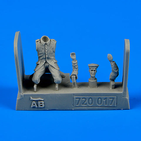 エアロボーナス 720017 1/72 ドイツ/オーストリア・ハンガリーの飛行機整備員 (WWI 1914-18年) パート2