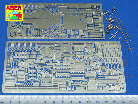アベール 16033 1/16 キングタイガーヘンシェル型 基本セット(タミヤ・トランペッター用)