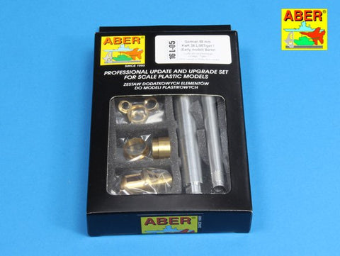 アベール 16L05 1/16 ドイツ 88mm Kw.K 36L/56 タイガー I 初期型砲身 （タミヤ・ホビーボス用）