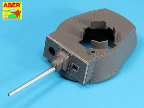アベール 16L07 1/16 ドイツ 38(t)軽戦車3.7cmKwKA7 L/42主砲身(パンダ用)