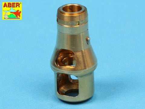 アベール 16L09 1/16 ドイツ キングタイガー ヘンシェル砲塔・タイガーI後期型用マズルブレーキ（タミヤ・トランペッター用）