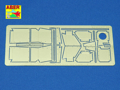 アベール 35168 1/35 ドイツ Sdkfz.251/1D型兵員輸送車Vol.2追加セット フェンダー（ドラゴン用)