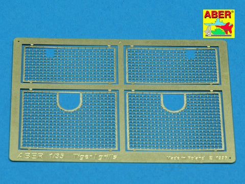 アベール 35G03 1/35 ドイツ タイガーIエンジングリル(タミヤ用)