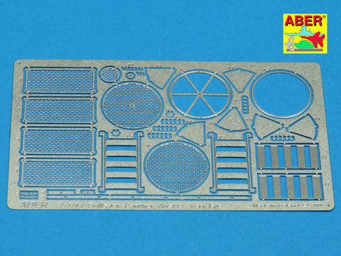 アベール 35G14 1/35 ドイツ パンサーG後期型エンジングリル(タミヤ用)