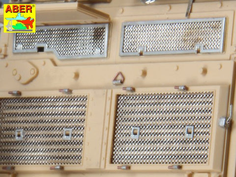アベール 35G29 1/35 ロシア/イスラエルT55A/エニグマ主力戦車用エンジングリル(タミヤ用)
