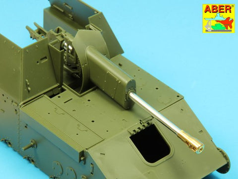 アベール 35L202	 1/35 ロシア SU-76M自走砲用 76.2mmZIS3砲身(タミヤ用)