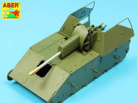 アベール 35L202	 1/35 ロシア SU-76M自走砲用 76.2mmZIS3砲身(タミヤ用)