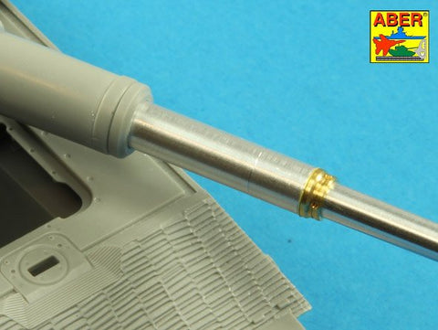 アベール 35L215 1/35 キングタイガー ポルシェ砲塔 後期型8.8cm Kw.K43 (L/71)砲身 (タコム用）