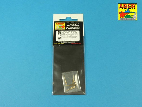 アベール 35L221 1/35 アメリカ M16A1・M231自動小銃用 5.56mm銃身 6本