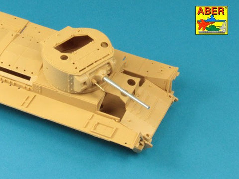 アベール 35L226 1/35 イギリス バレンタイン・マチルダ用 2ポンド初期砲身・ベサ機銃銃身（タミヤ/ミニアート用）