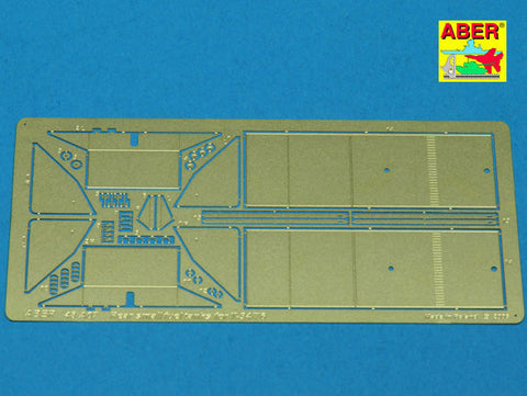 アベール 48A07 1/48 T34/76戦車用後部小型角型燃料タンク