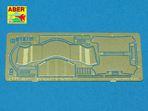 アベール 48A11 1/48 ドイツ III号戦車L型用砲塔雑具箱（タミヤ用）