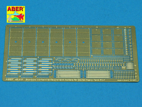 アベール 48A17 1/48 ロシア KV戦車用小型オイルタンク