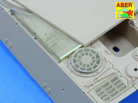 アベール 48A27 1/48 キングタイガー（ポルシェ砲塔）用グリル（タミヤ用）