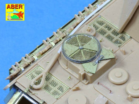 アベール 48A29 1/48 パンサーG型後期用グリル（タミヤ用）