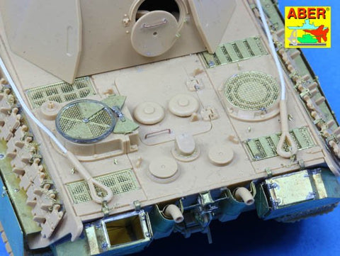アベール 48A29 1/48 パンサーG型後期用グリル（タミヤ用）