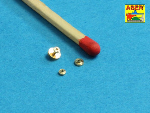 アベール R42 1/35 ドイツ戦車用2mアンテナ リングベース付き3本セット